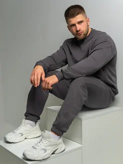 Костюм спортивный с брюками и толстовкой оверсайз HappyFox 295582161 купить за 3 062 ₽ в интернет‑магазине Wildberries